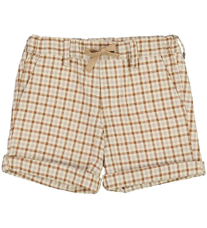 Wheat Shorts - Holger - Golden Dove Check