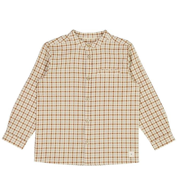 Wheat Skjorte - Willum - Golden Dove Check