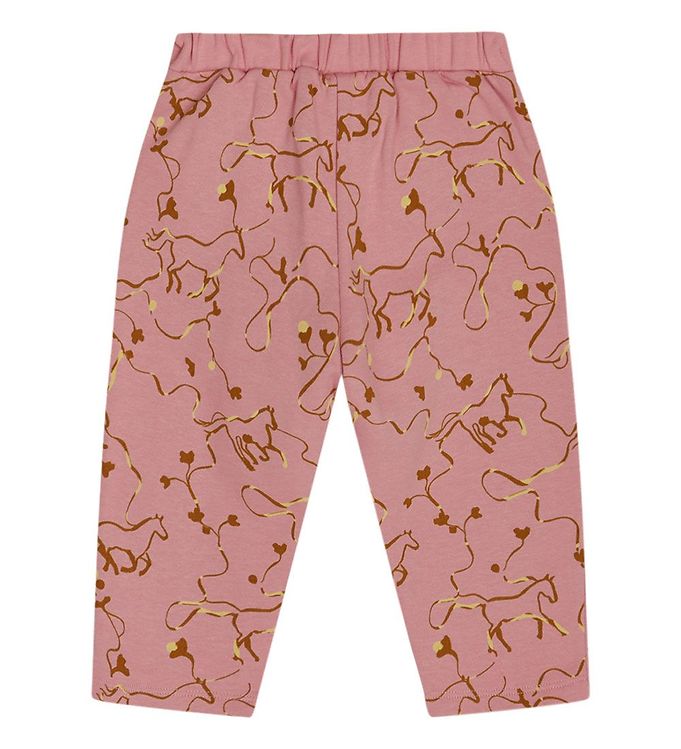 Noa miniature Bukser - HelenaNNM - Print Purple/Brown