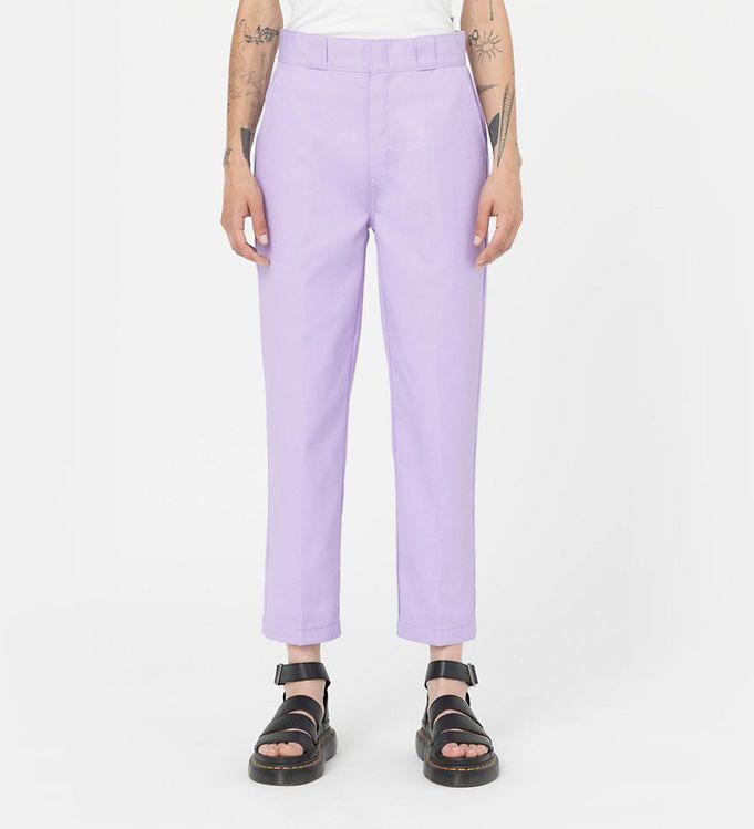 Dickies Bukser - Phoenix Cropped - Purple Rose