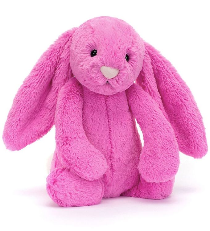 Jellycat Bamse - Small 18x9 cm Bashful Hot Pink Bunny female
