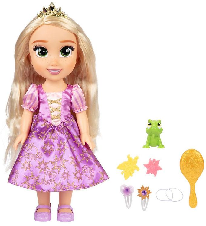 Billede af Disney Princess Dukke m. Lyd - 38 cm - Rapunzel