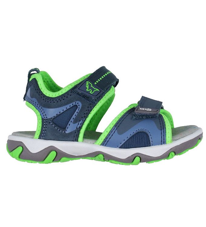Superfit Sandaler - - Blå/Grøn » gratis kreditordning
