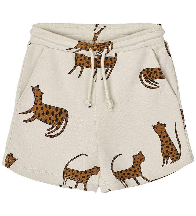 4: Liewood Shorts - Sweat - Gram - Leopard Sandy