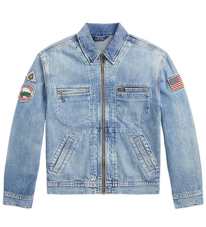 7: Polo Ralph Lauren Denimjakke - Summit - Blå