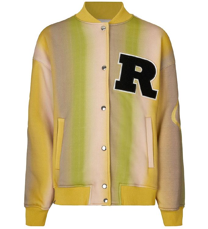 2: Rosemunde Bomberjakke - Yellow Gradient Print