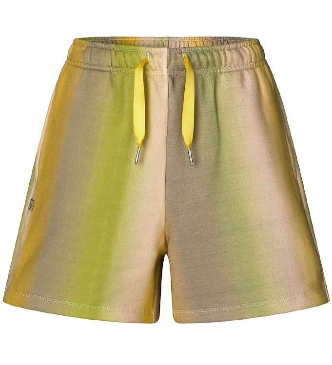 10: Rosemunde Shorts - Yellow Gradient Print