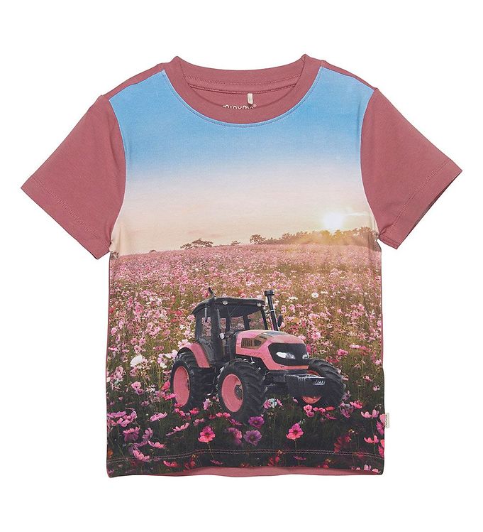14: Minymo T-Shirt - Deco Rose