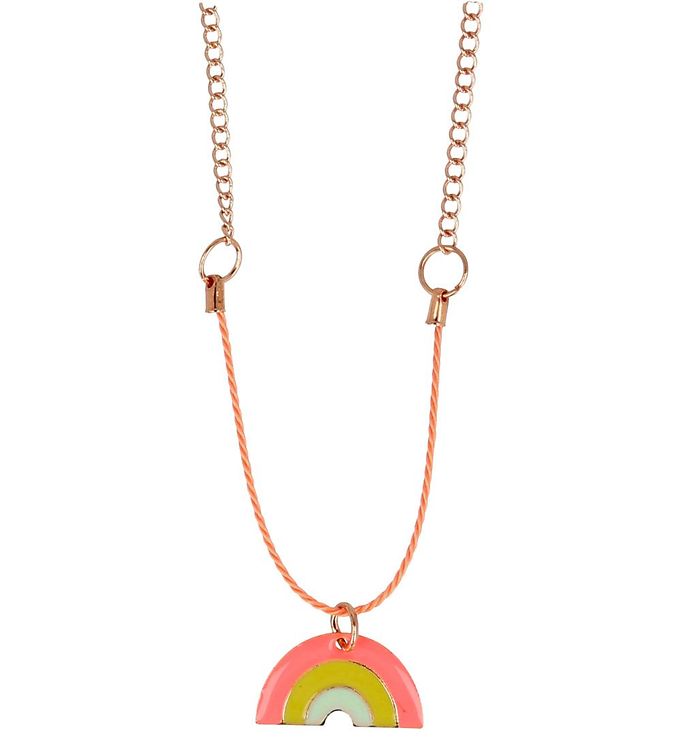 #3 - Meri Meri Halskæde - Enamel Rainbow Necklace