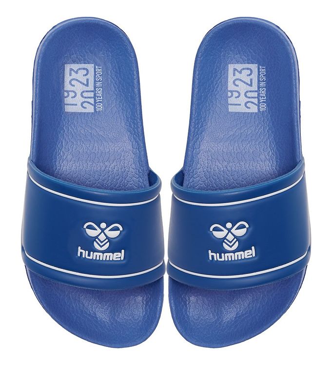 Hummel Badesandaler – Pool Slide JR – Dazzling Blue