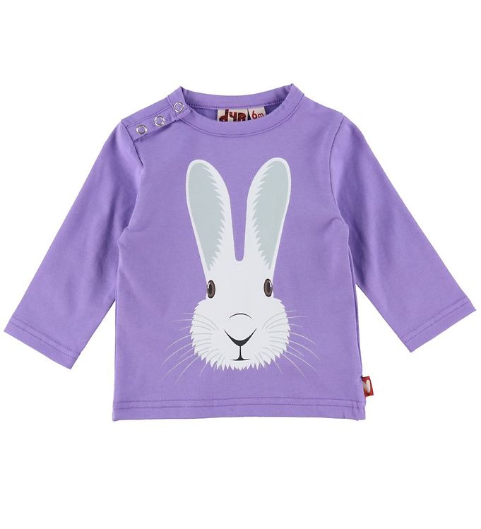 Image of DYR-Cph Bluse - DYRCritter - Viola m. Vildkanin - 1 år (80) - DYR Bluse (300014-4326468)
