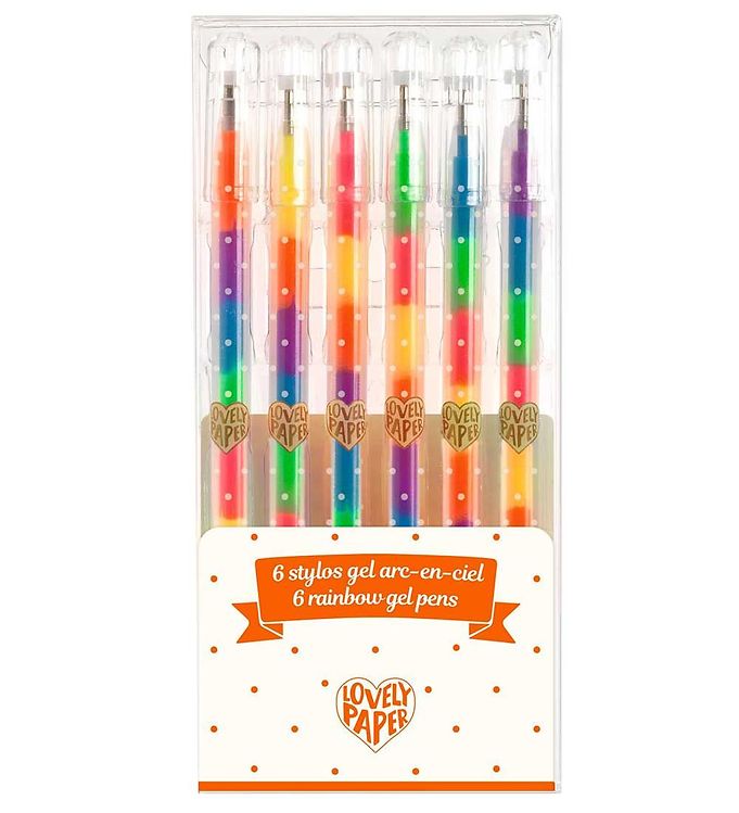 #2 - Djeco Lovely Paper Rainbow Gel Pens