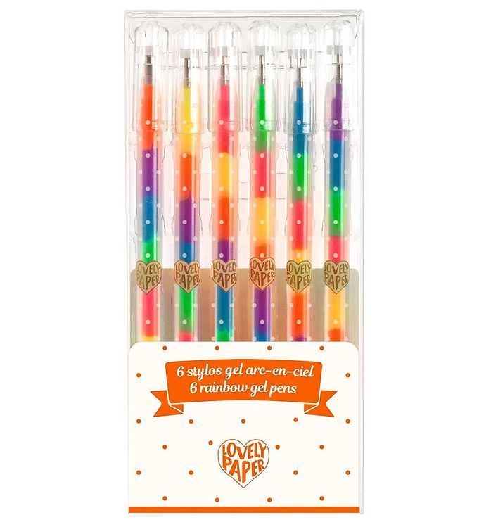 Billede af Djeco Kuglepenne - 6 stk. - Gel - Classique