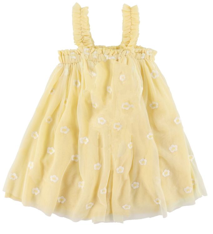 Billede af Stella McCartney Kids Tylkjole - Gul m. Blomster