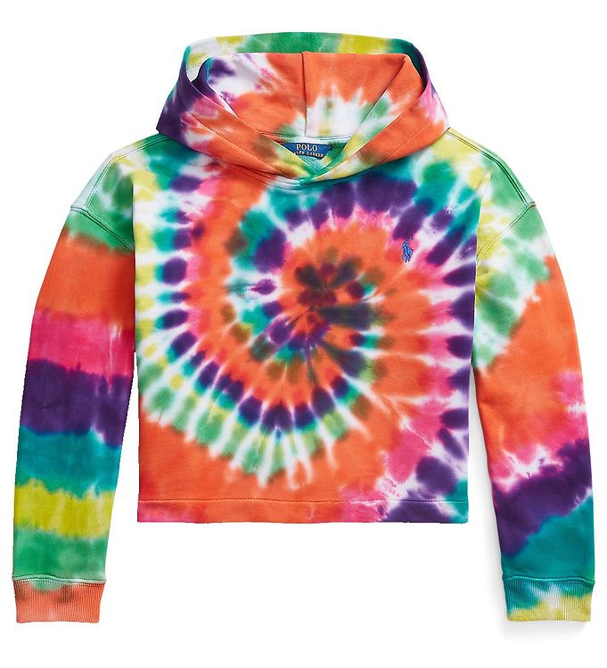 Polo Ralph Lauren Hættetrøje Cropped Summit Rainbow