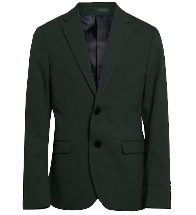 Image of Grunt Blazer - Kalle - Dark Green (299807-4323914)