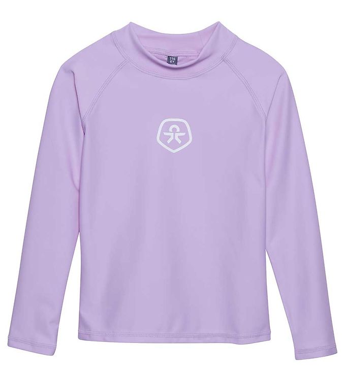 11: T-shirt langærmet - Lavender Mist - 92