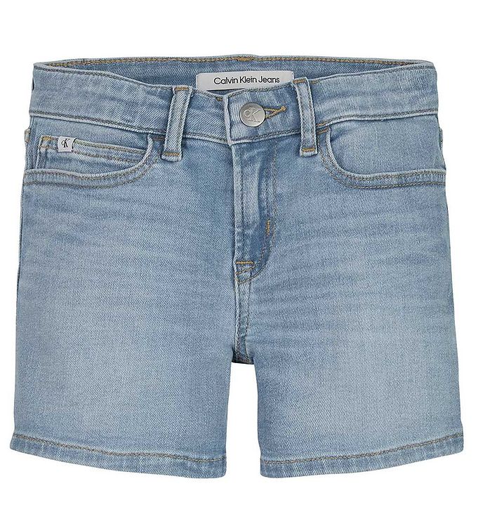 14: Calvin Klein Shorts - Slim Shorts - Mid Blue