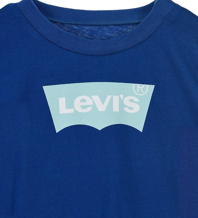 At deaktivere se Urter Levis Kids T-Shirt - Batwing - Blå » Fri hjemmelevering i DK