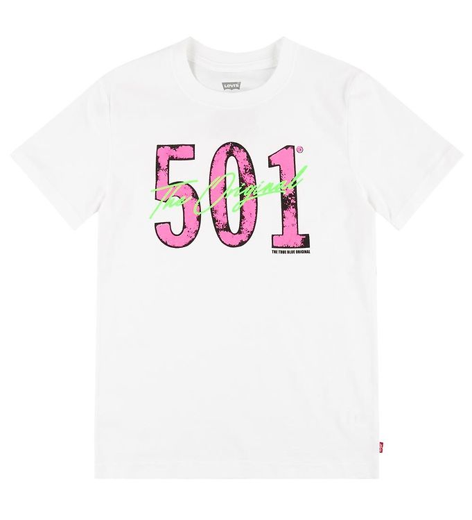 9: Levis Kids T-Shirt - The Original - Bright White