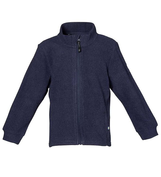 Image of Isbjörn Of Sweden Cardigan - Lynx - Navy - 11-12 år (146-152) - ISBJÖRN OF SWEDEN Cardigan (302225-4357206)