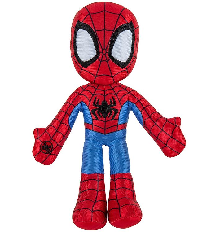 Spidey Bamse - 25 cm m. Lys unisex