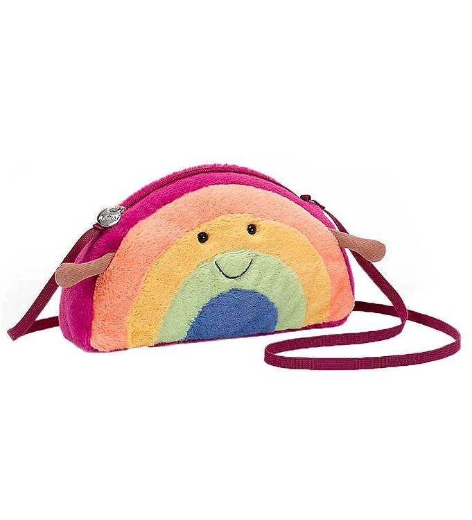 #2 - Jellycat Taske - 25 cm - Amuseable Rainbow Bag