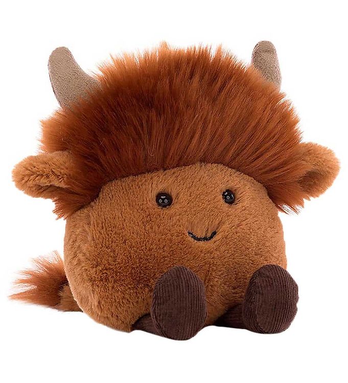 Image of Jellycat Bamse - 10 cm - Amuseabean Highland Cow (300881-4339736)