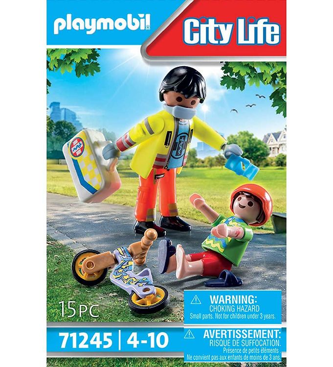 Billede af Playmobil City Life - Læge - 71245 - 15 Dele