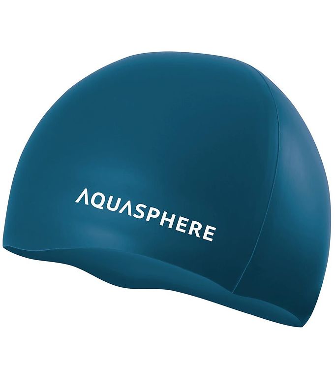 Aqua Sphere Badehætte - Plain Cap - Mørkeblå