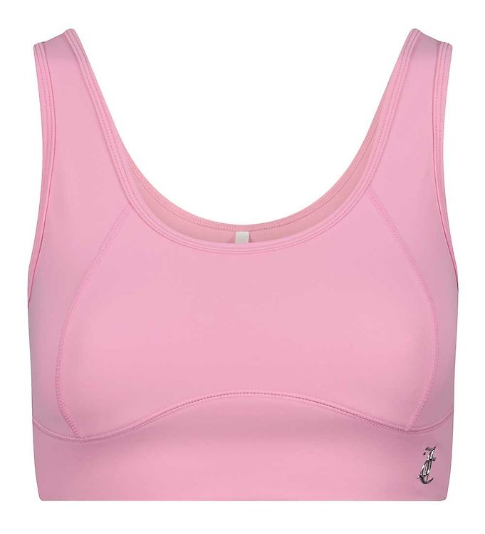Image of Juicy Couture Sports BH - Peached Interlock - Begonia Pink - XXS - Xtra Xtra Small - Juicy Couture - Teen BH (302048-4355013)