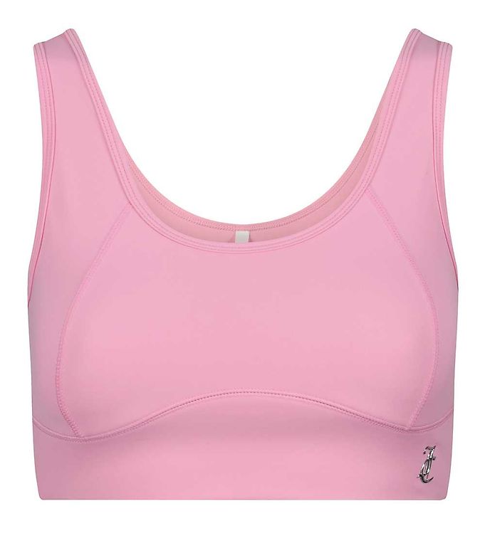 Image of Juicy Couture Sports BH - Peached Interlock - Begonia Pink - M - Medium - Juicy Couture - Teen BH (302048-4355016)