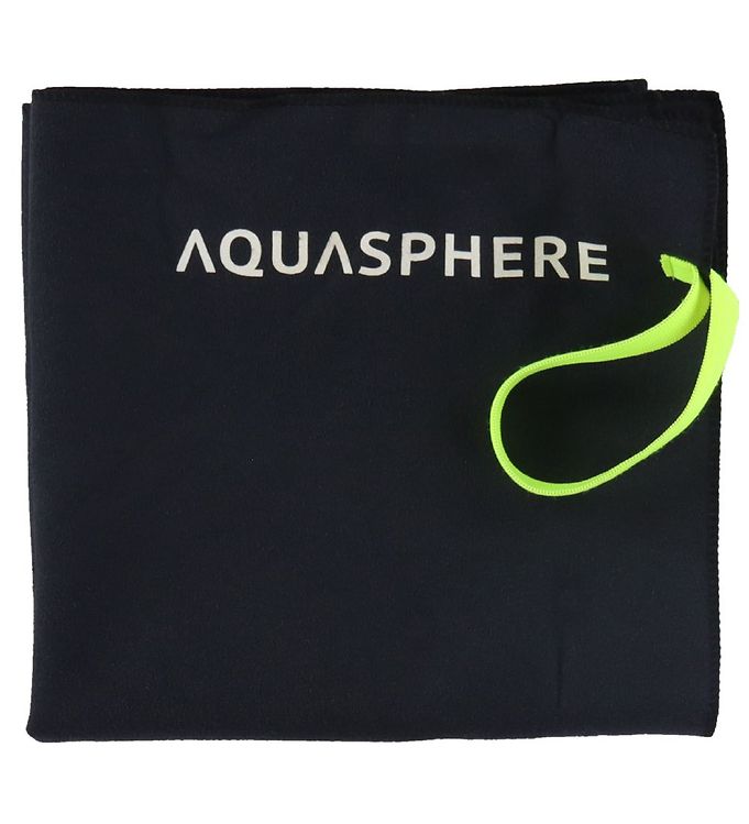 Aqua Sphere Håndklæde - Microfiber - 40x80 cm - Sort/Hvid