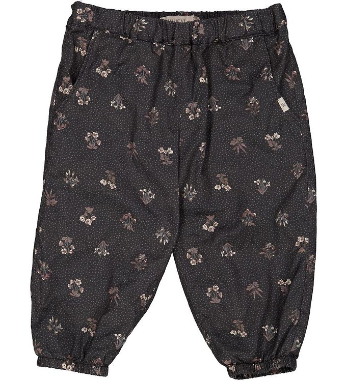 Wheat Bukser Malou Black Flowers