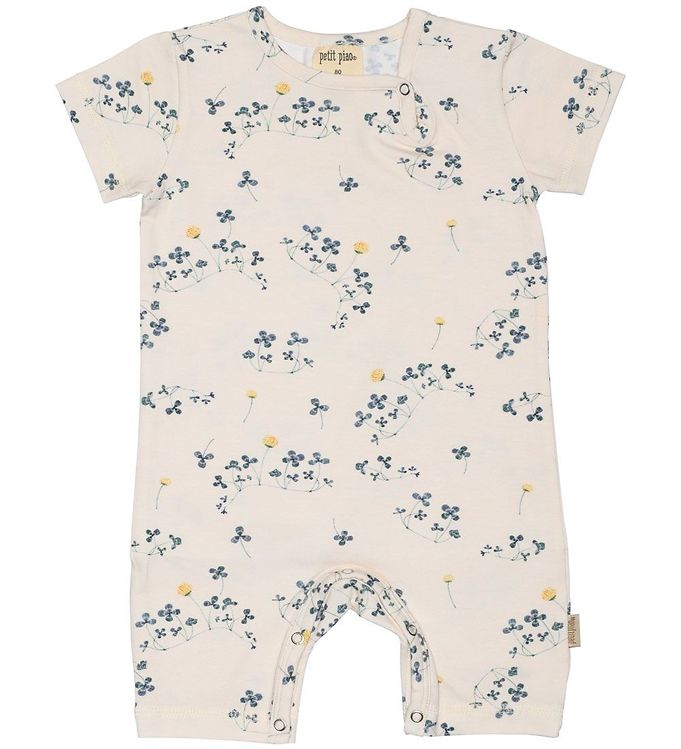 4: Petit Piao Sommerdragt - Blomster Print - Clover