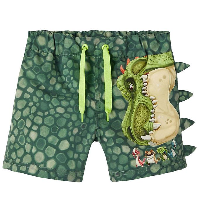 6: Name It Badeshorts - NmmMad Gigantosaurus - Laurel Wreath