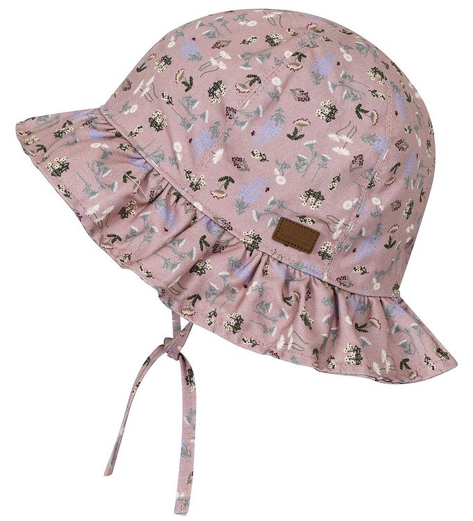 Melton Sommerhat - UV50+ - Alt Rosa m. Print