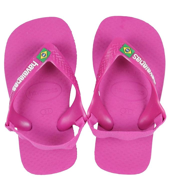 Havaianas Klipklapper - Baby Brasil Logo Rose Gum female