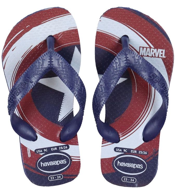 4: Havaianas Klipklapper - Marvel Logomania - Navy