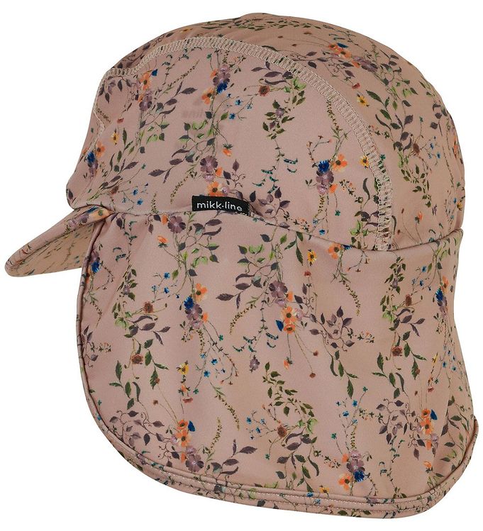 Mikk Line Badehat Nougat Blomster