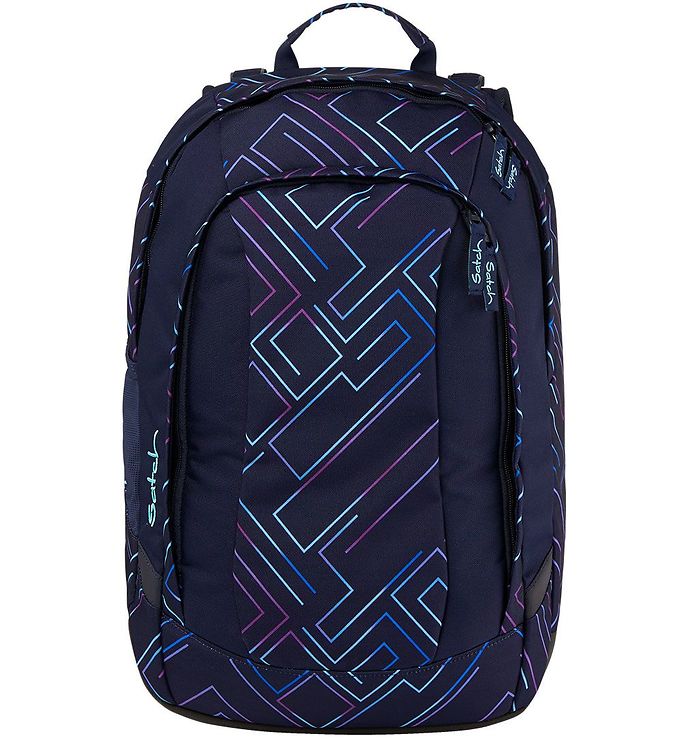 Satch Skoletaske Air Purple Laser