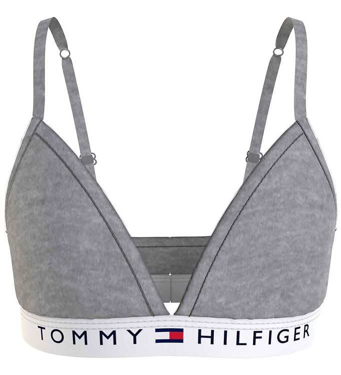 Tommy Hilfiger BH - Padded Triangle - Light Grey Heather