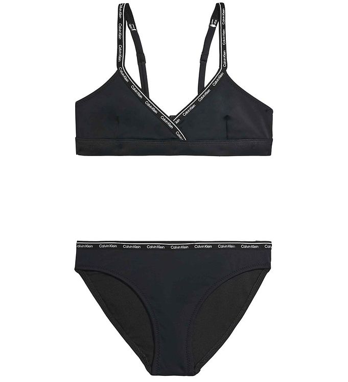 Image of Calvin Klein Bikini - Triangle Bikini Sæt - Sort (302952-4366607)