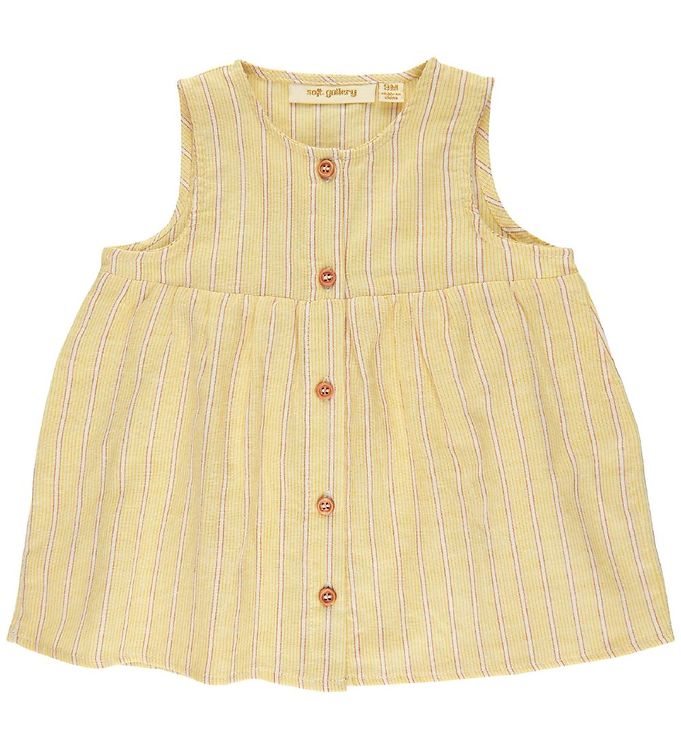 Soft Gallery Kjole - SgbLillen - Amber Yellow