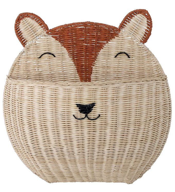 Bloomingville Opbevaringskurv - Gerti - 44x47 cm - Rattan - Natu