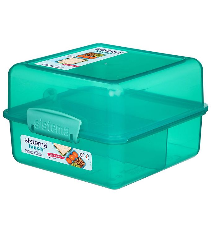 Sistema Madkasse - Lunch Cube - 1,4 l - Turkis