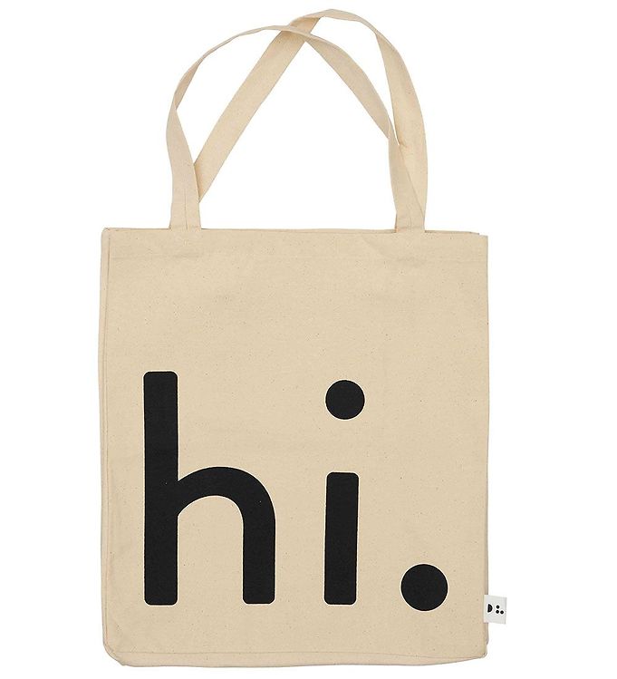 Billede af Design Letters Shopper - Hi - Natural/Black