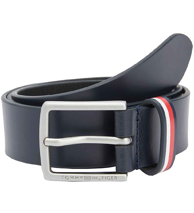 Tommy Hilfiger Bælte - Leather Belt - Black