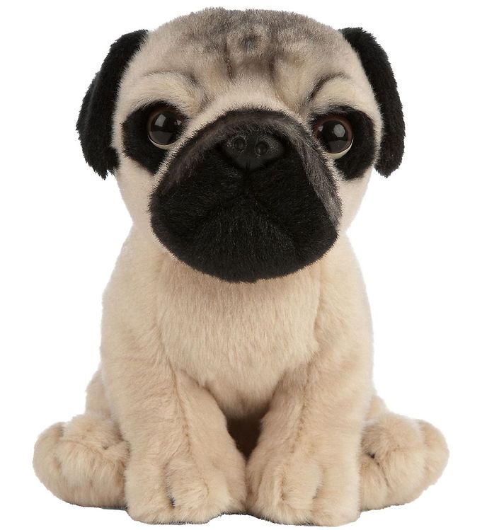 Image of Living Nature Bamse - 16x7 cm - Mops Hundehvalp - Beige (305528-4410177)