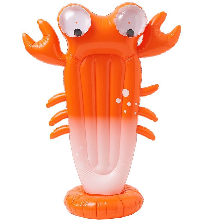 6: SunnyLife Sprinkler Giant Sonny the Sea Creature Neon Orange